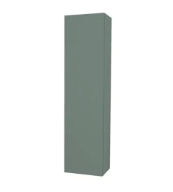 New Colonna pensile sospesa con 1 anta colore verde salvia, 35x28x138 cm Mobiletti Multiuso