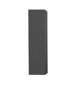 Best Colonna pensile sospesa "canaletto" con 1 anta colore grigio lava, 35x28x138 cm Mobiletti Multiuso