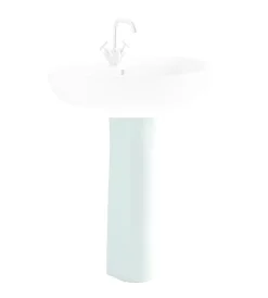 Ceramiche E Accessori|Colonna per lavabo in ceramica bianco "colibri 2", geberit