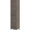 Mobiletti Multiuso|Colonna porta biancheria rovere scuro 40x35x183 cm