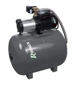 Sale Compressore 100 l con pompa 5 turbine autoadescante - Pompe