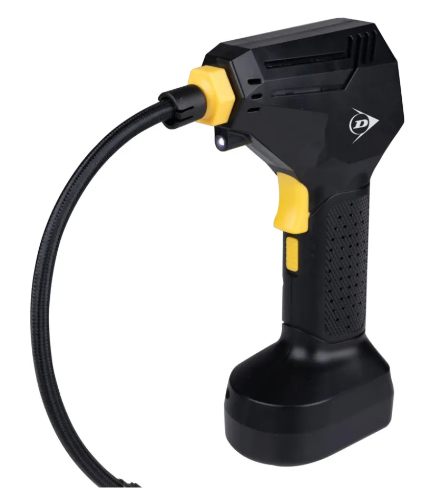 Garage E Manutenzione- Compressore ad aria portatile digitale in abs, 120 w