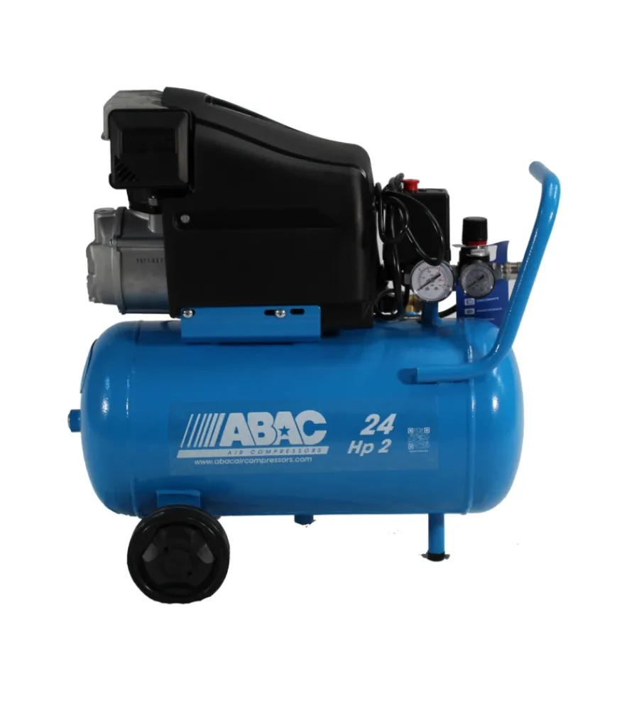 Compressori-Abac Compressore aria lubrificato "pole position l20" 24l 2hp
