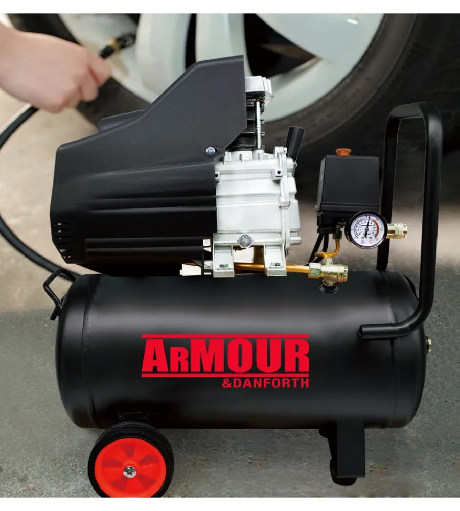 Armour&Danforth Compressori|Compressore aria lubrificato 24l 2 hp - cod. tmx20807