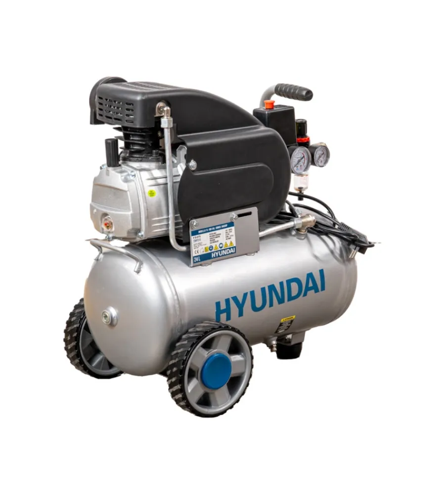 Hyundai Compressori|Compressore aria lubrificato 24l 2hp - cod. 65650
