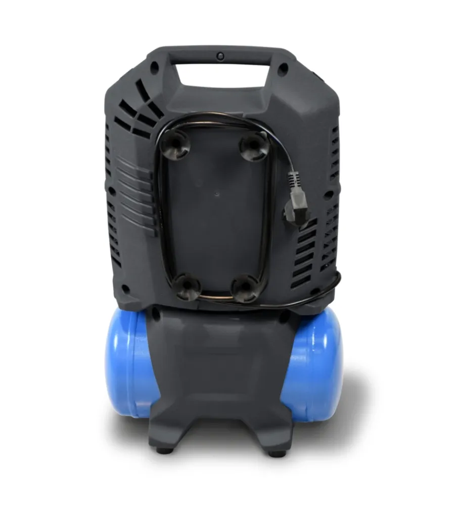 Abac Compressori|Compressore aria portatile silenziato "suitcase 6" 6l 1,5hp