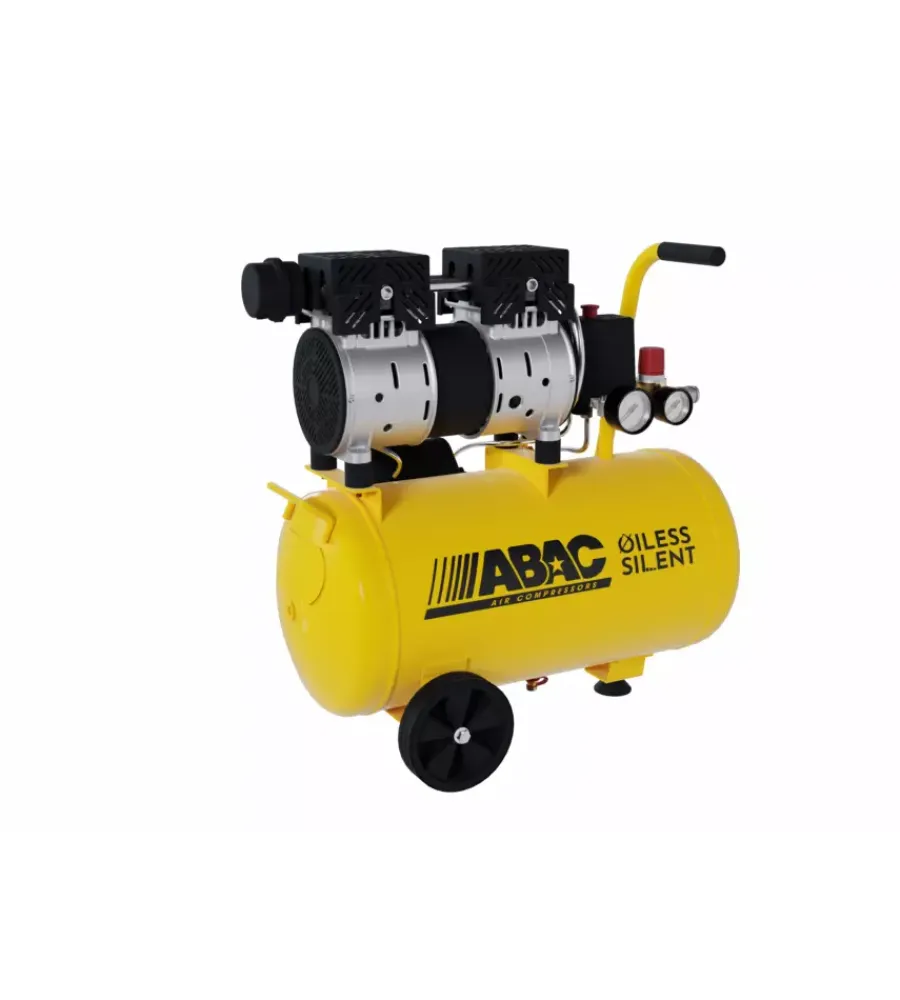 Discount Compressore aria silenziato "pole position" 24 litri 1 hp Compressori