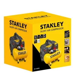 Stanley Compressori|Compressore aria silenziato 6l 1hp