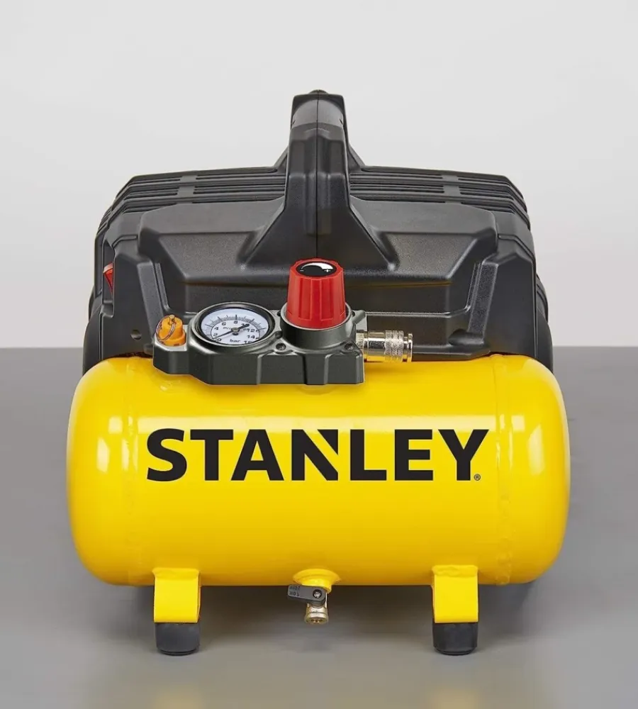 Stanley Compressori|Compressore aria silenziato 6l 1hp