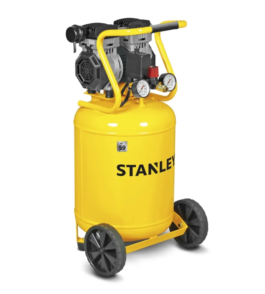 Compressori-Stanley Compressore aria silenziato 50l 1,3 hp
