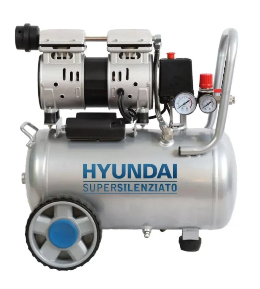 Compressori-Hyundai Compressore aria silenziato 24l 1hp - cod. 65700