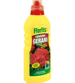 Flortis Coltivazione E Cura|Concime per gerani liquido, 1150 ml -