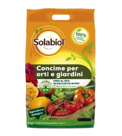 Coltivazione E Cura- Concime per orti e giardini "solabiol" 5 kg