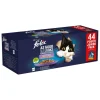 Purina Alimenti Umido Gatto|Confezione da 44 bustine monodose per gatto "felix le ghiottonerie", 44x85 gr