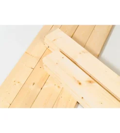 Hot Confezione da 5 listoni doppio uso in abete, 20x120x2000 mm - pircher Listoni