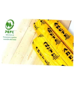 Pircher Perline|Confezione di 10 perline in abete "ii scelta", 10x100x2000 mm