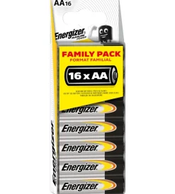 Batterie-Energizer Confezione family 16 pile stilo aa -
