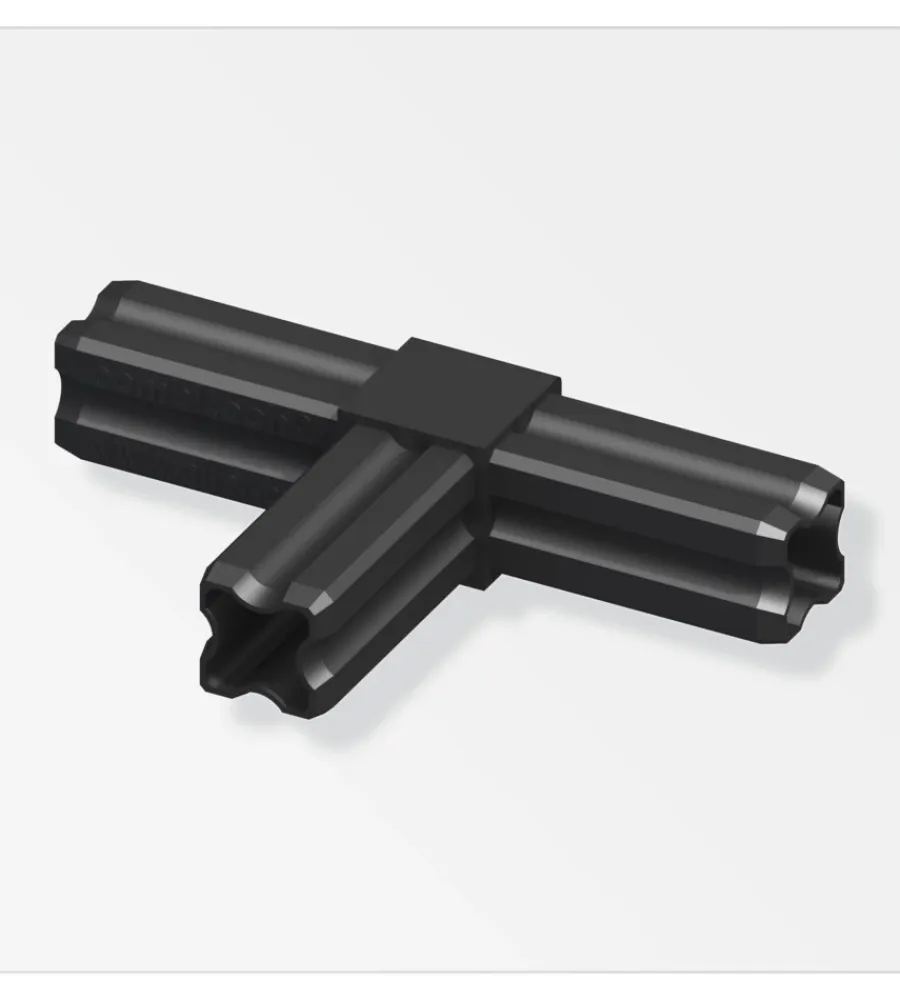 Officina E Garage-Alfer aluminium Congiunzione a t 23.5 nero