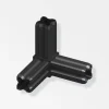 Officina E Garage-Alfer aluminium Congiunzione ad angolo 23.5 nero