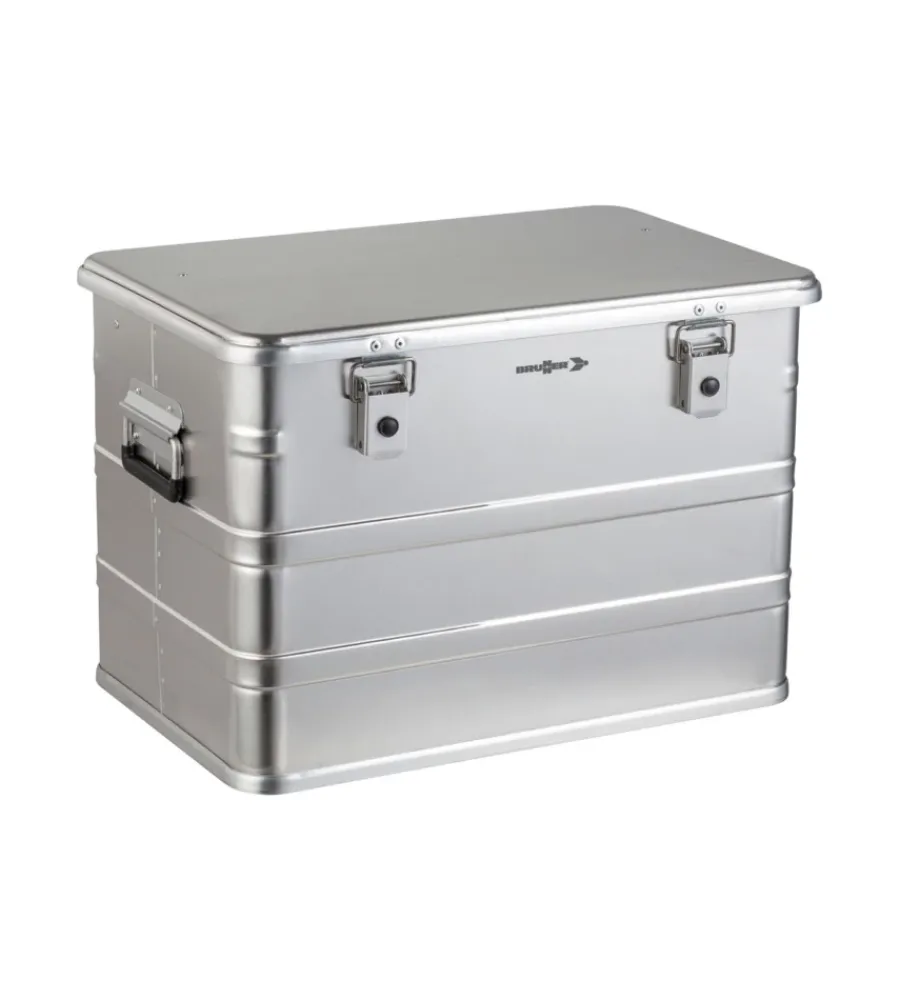 Best Contenitore attrezzatura da campeggio "outbox alu" in alluminio 58,2x38,5x39,7 cm Campeggio