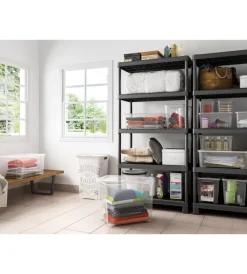 Keter Ordine E Sistemazione|Contenitore con coperchio trasparente 