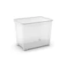 Keter Ordine E Sistemazione|Contenitore con coperchio trasparente "tbox xl" in plastica 70,2 litri 55,6x39,1x42,2 cm