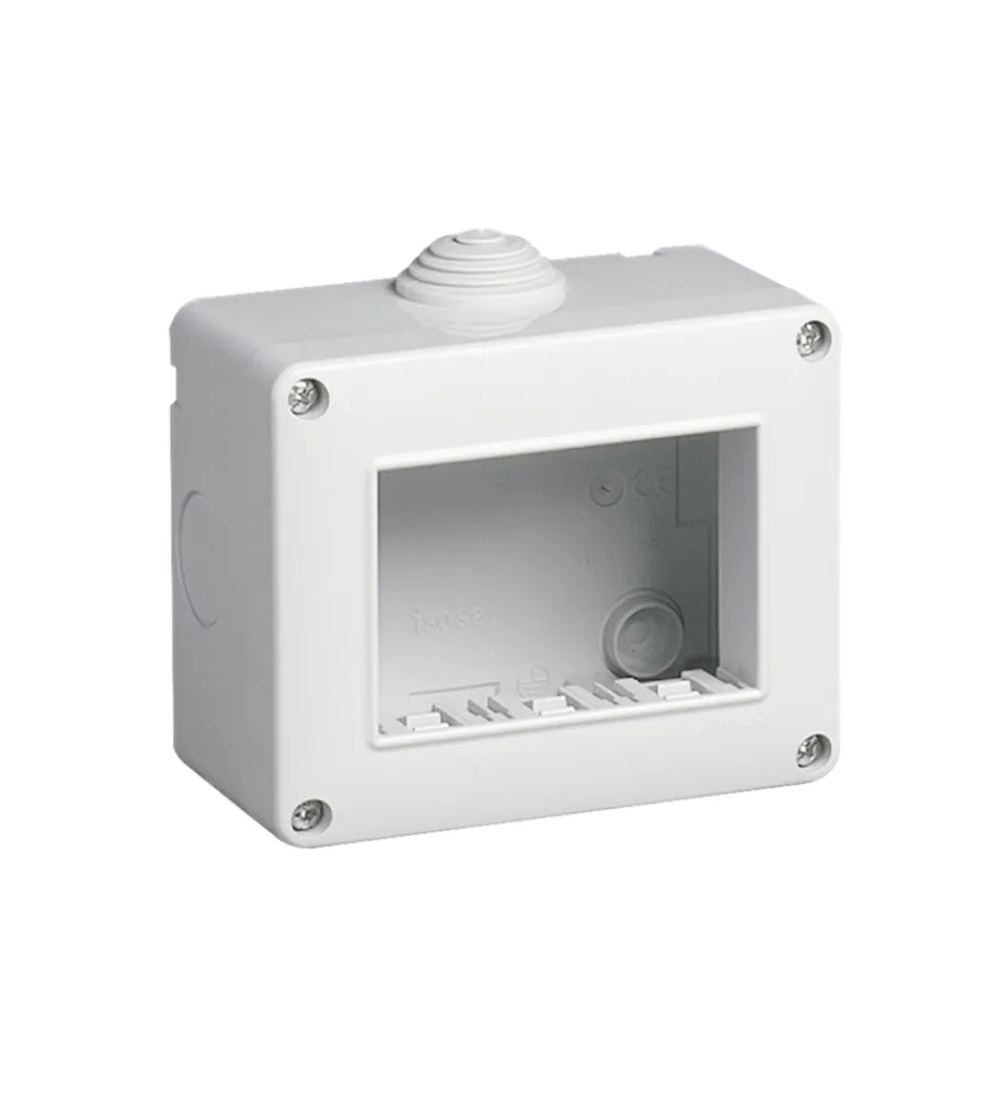Vimar Serie Civili|Contenitore da parete 3 moduli bianco ip40 - cod.0r14803