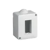 Serie Civili-Vimar Contenitore da parete 1 modulo bianco ip40 - cod.0r14801