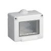 Serie Civili-Vimar Contenitore da parete 3 moduli bianco ip55 - cod.0r14903
