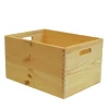 Discount Contenitore multiuso in legno "wood box" marrone chiaro 40x30x24 cm Complementi In Legno