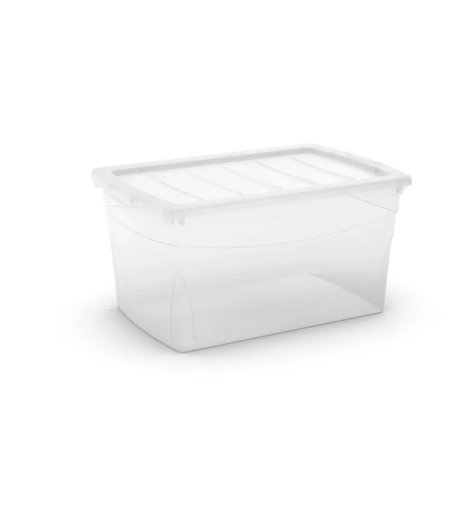 Ordine E Sistemazione-Keter Contenitore omnibox l trasparente