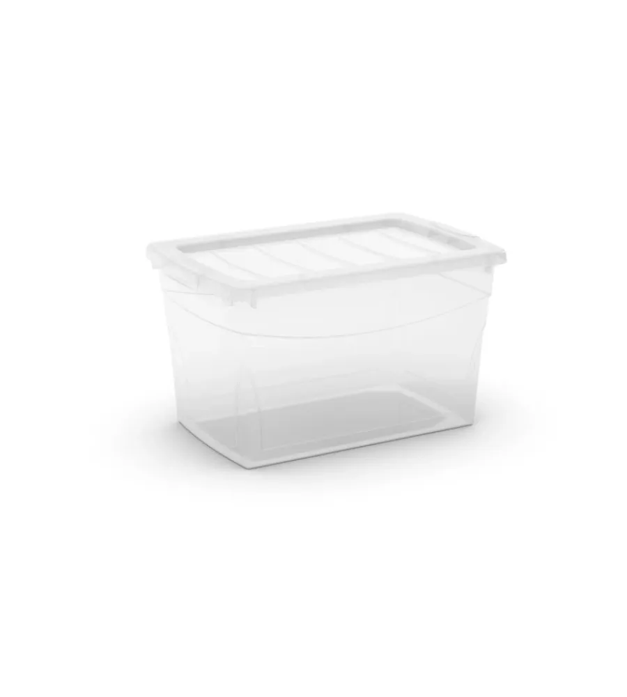 Ordine E Sistemazione-Keter Contenitore omnibox m trasparente