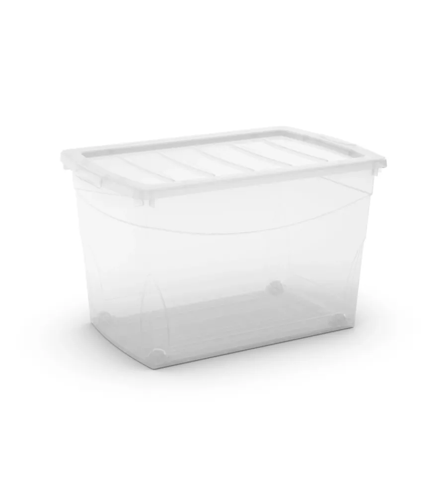 Ordine E Sistemazione-Keter Contenitore omnibox xl trasparente