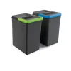 Discount Contenitori cassetti 266, 2x7 plastica grigio antr Raccolta Differenziata
