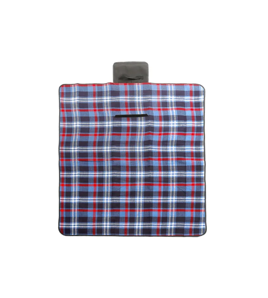 Campeggio-Brunner Coperta picnic impermeabile "alfresco" in poliestere fantasia 200x150 cm