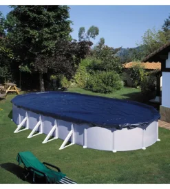 Gre Piscine|Copertura invernale per piscina ovale 610x375 cm o a forma di otto 500x340 cm - ciprov611