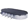 Outlet Copertura invernale per piscina ovale 500x300 cm - ciprov501 Piscine