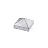 Ferramenta Per Esterno|Copertura per pali a piramide 90 x 90 mm.