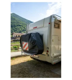 Nordrive Portaggio|Copertura per portabici camper e roulotte 145x70x120 cm - n60059