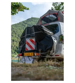 Portaggio-Nordrive Copertura per portabici su gancio traino 190x50x130 cm - n60058