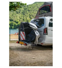 Portaggio-Nordrive Copertura per portabici su gancio traino 190x50x130 cm - n60058