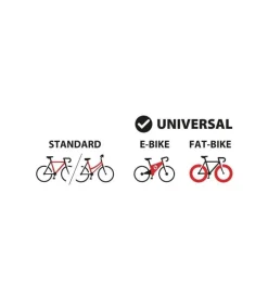 Portaggio-Nordrive Copertura per portabici su gancio traino 190x50x130 cm - n60058