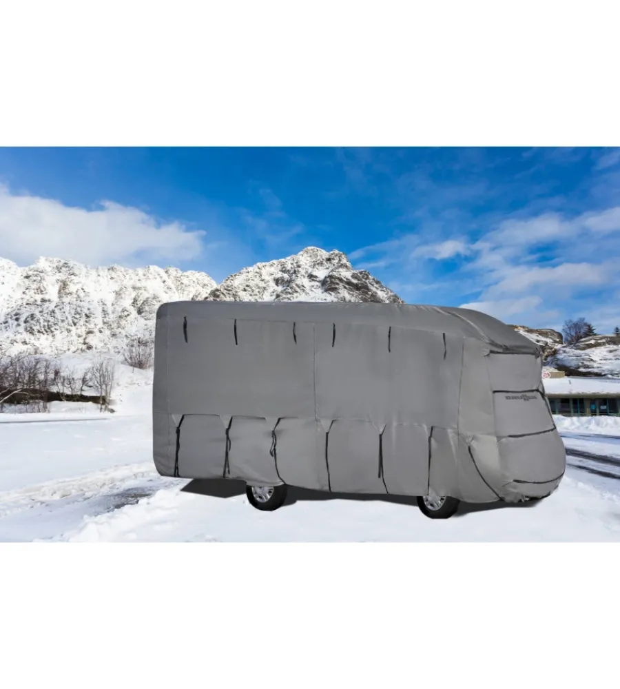 Campeggio-Brunner Copertura protettiva per camper "cover si 6 m" in tnt a 4 strati, 650-700 cm.