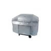 Attrezzatura Giardinaggio-Ribimex Copertura rettangolare per barbecue 130x70x80 cm - .