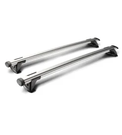 New Coppia barre auto portatutto in alluminio - 109 cm  y8050187 Portaggio