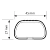 Portaggio-Nordrive Coppia barre portatutto club in acciaio - xl - 135 cm  n15005