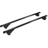 Portaggio-Nordrive Coppia barre portatutto in acciaio rail top - s - 108 cm  n15029