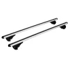 Discount Coppia barre portatutto in alluminio rail pro - m - 120 cm  n15035 Portaggio