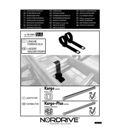 Portaggio-Nordrive Coppia cinghie u-5 fermascala n11065