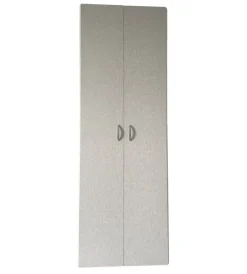 New Coppia di ante per mobile lavatrice e asciugatrice, 203x70x0.2 cm Mobiletti Multiuso